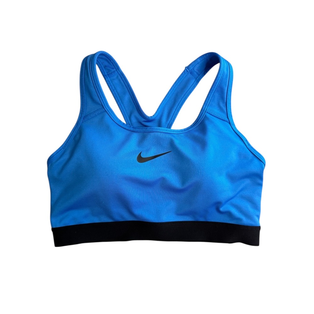 Nike Dri Fit Blue‎ Racerback Sports Bra Medium